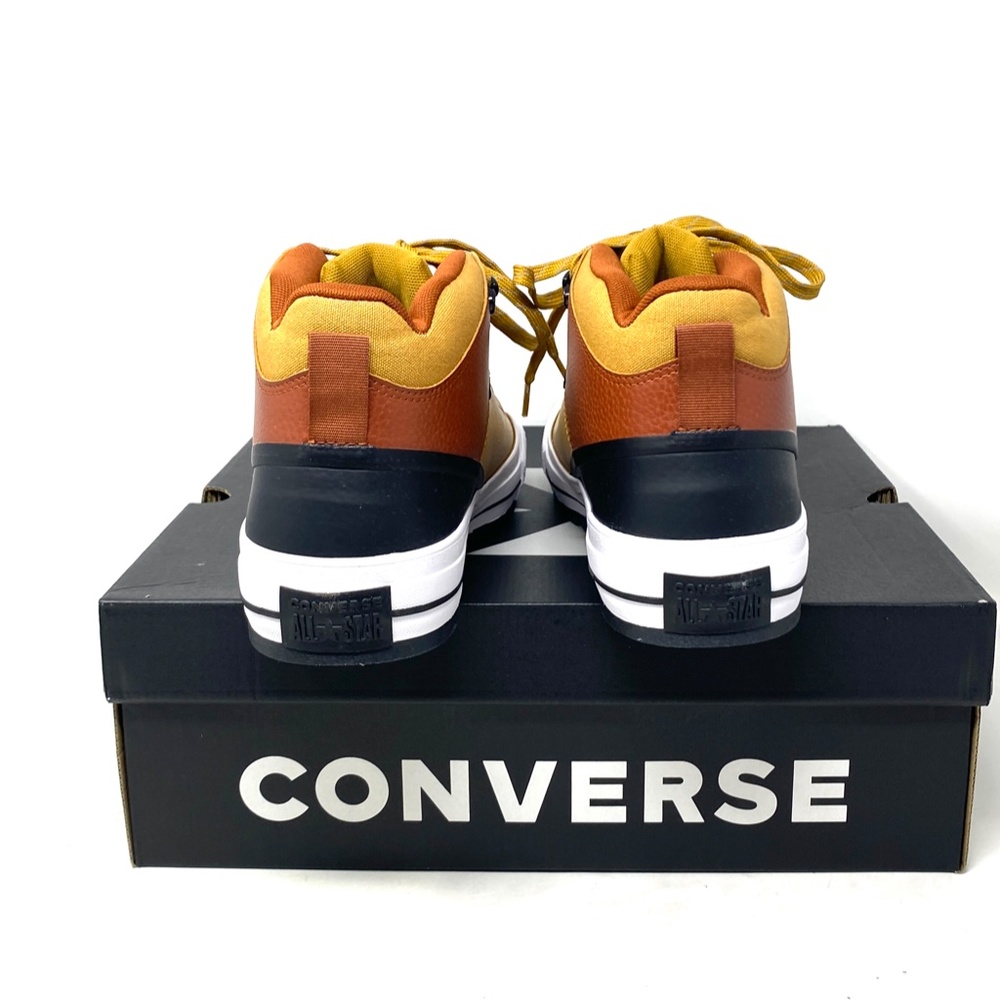 Converse Chuck Taylor Street Boot High Leather Shoes Casual Men's Size 171446C - Picture 5 of 8